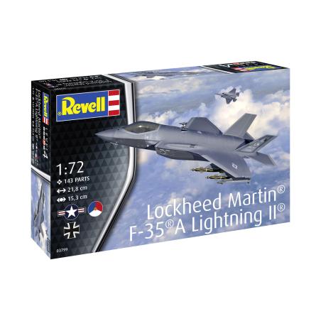 Maquette Plastique Avion 1/72 : Lockheed Martin F-35A Revell RV03799
