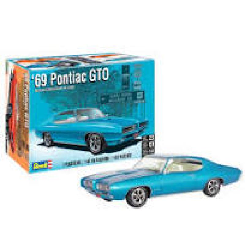 Maquette Plastique Voiture Revell 69 Pontiac GTO 1/24