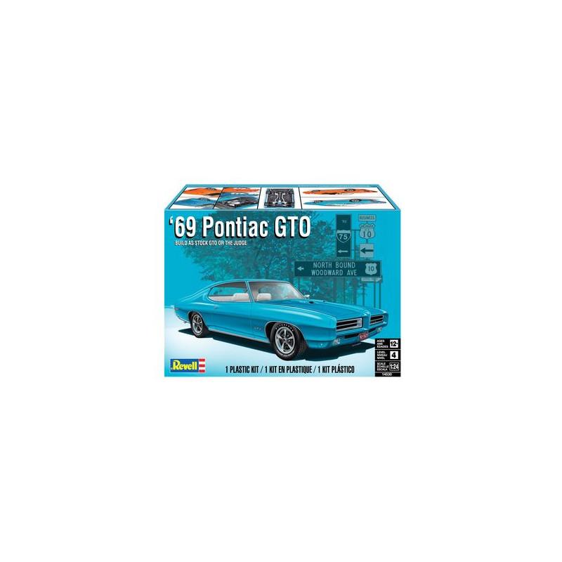 Maquette Plastique Voiture Revell 69 Pontiac GTO 1/24
