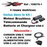MINI XRT VXL 3S AVEC ACCUS / CHARGEUR Traxxas 108076-1