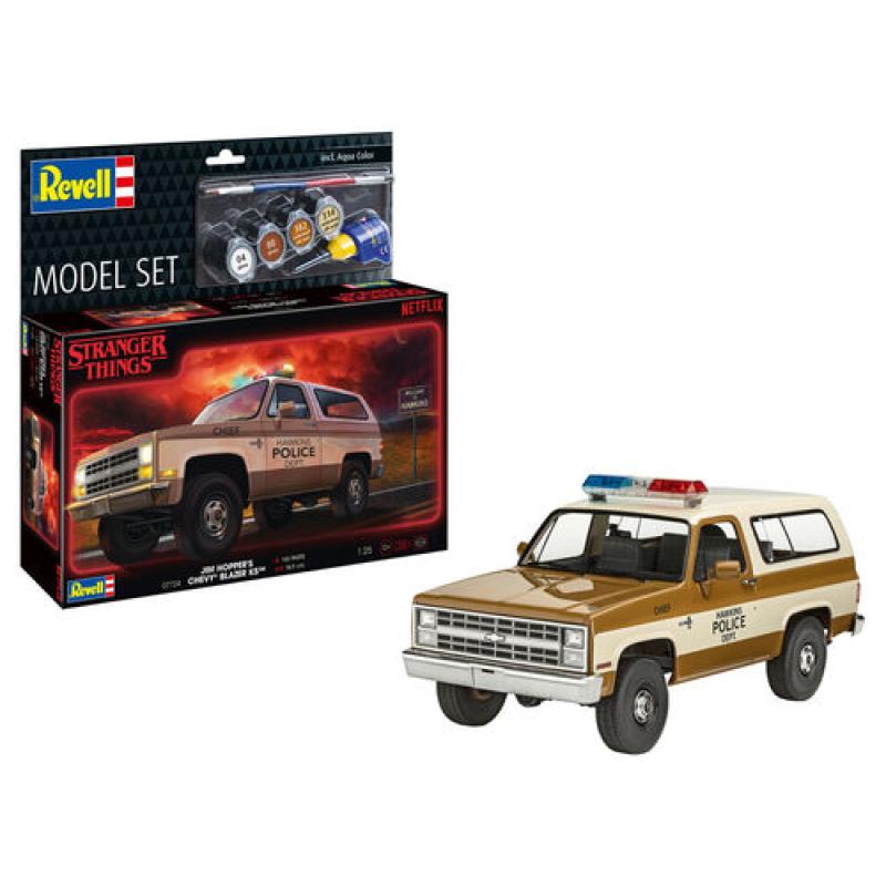 Maquette Plastique Voiture 1/25 : Stranger Things Chevrolet K5 Blazer REVELL 67724