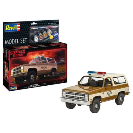 Maquette Plastique Voiture 1/25 : Stranger Things Chevrolet K5 Blazer REVELL 67724
