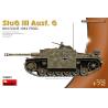 Maquette Plastique militaire 1/72 : StuG III Ausf. G Mai/Juin 1943 Prod. MINIART72107