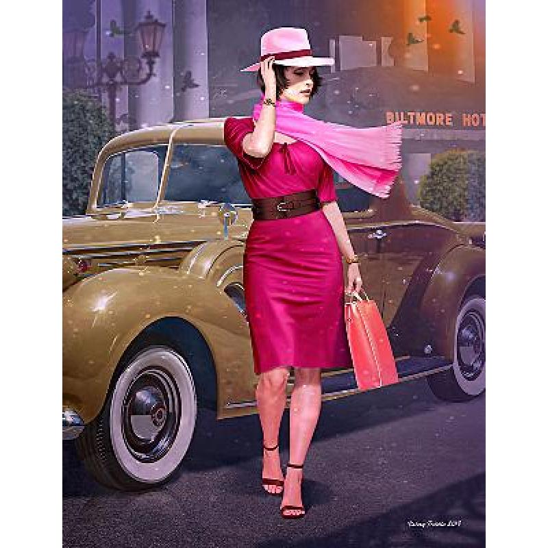 Maquette Plastique Figurine 1/24 : FRANCOISE - SERIE COURBES DANGEREUSES MASTER BOX 24067