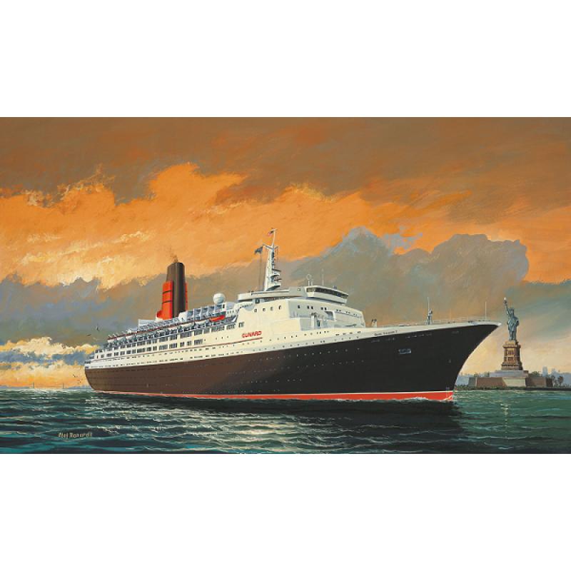 Maquette Plastique Bâteau 1/1200 : Queen Elizabeth II REVELL 05806