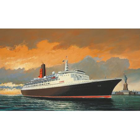 Maquette Plastique Bâteau 1/1200 : Queen Elizabeth II REVELL 05806