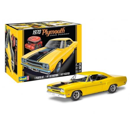 Maquette Plastique Voiture 1/24 : 1970 PLYMOUTH ROAD RUNNER REVELL14531