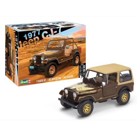 Maquette Plastique Voiture 1/24 Jeep CJ-7 revell