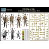 Maquette Plastique figurine 1/35 : PARACHUTISTES US ET CIVILS - 1945 Master box ltd 35161
