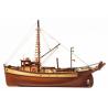 Maquette Bois Bâteau Occre Bateau de pêche de Palamós 