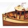 Maquette Bois Bâteau Occre Bateau de pêche de Palamós 