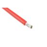 Revtec - Fil silicone - Powerflex PRO+ - Rouge - 14 AWG - 1018 brins de 0,05 mm de diamètre extérieur - 3,5 mm - 1 m