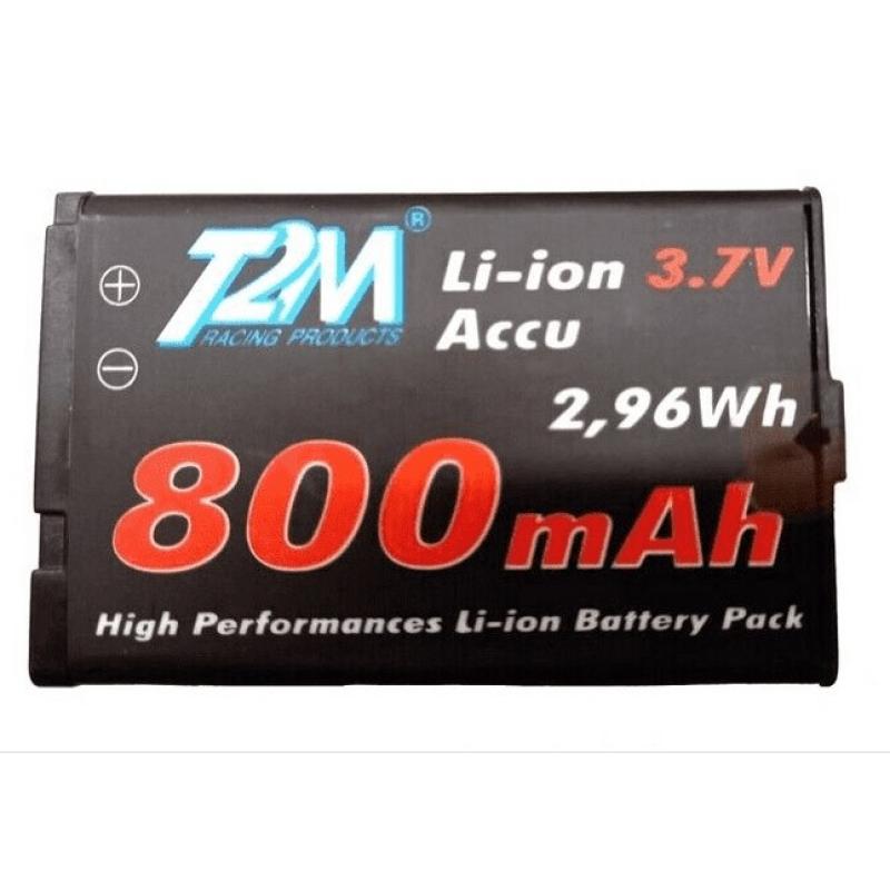 ACCUS LI-ION  800MAH 3.7 V POUR RADIO RACER T2M T4618B