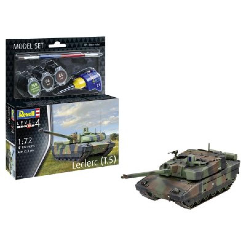 Maquette Plastique Militaire 1/72 Char Leclerc T5 Kit Complet Revell