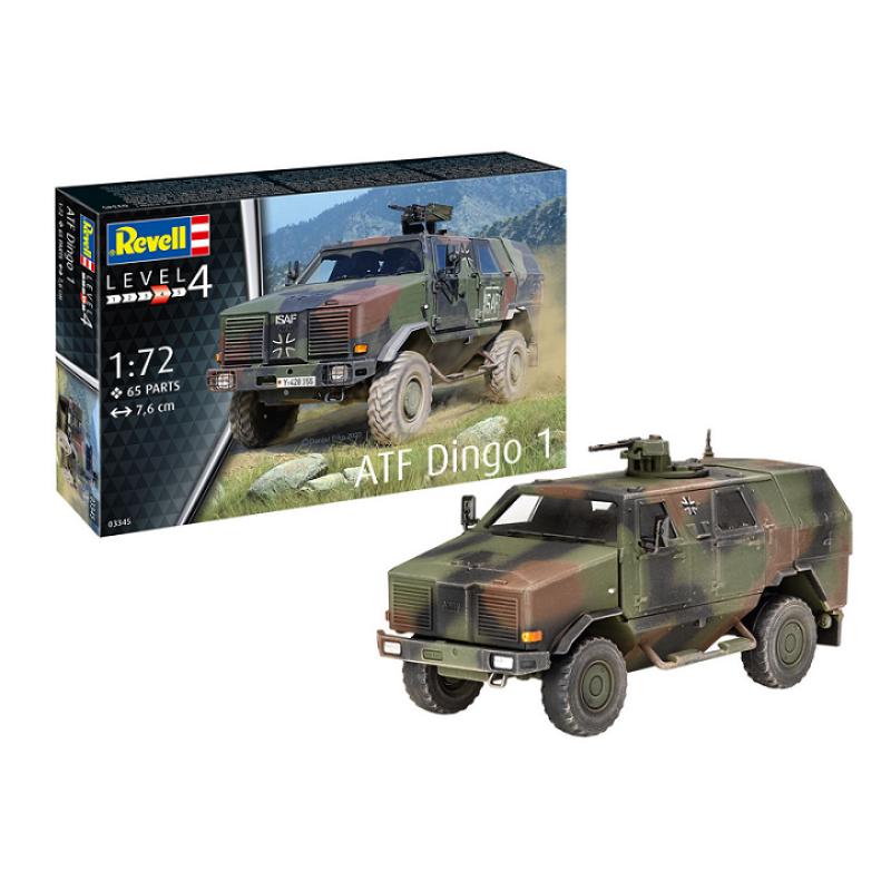 Maquette Plastique Militaire 1/72 Model Set ATF Dingo 1 Revell 63345