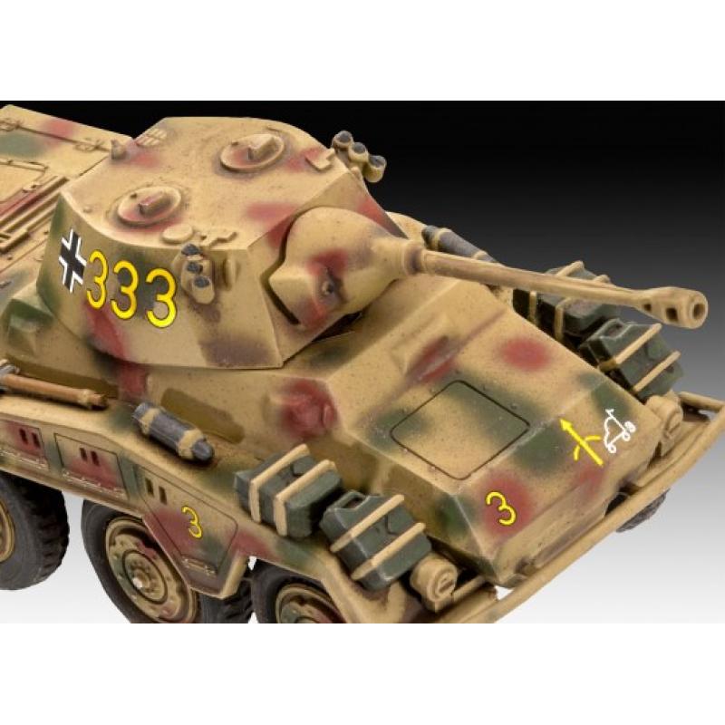 Maquette Plastique militaire 1/76 1er set Diorama - Sd.Kfz. 234/2 Puma Revell 03298