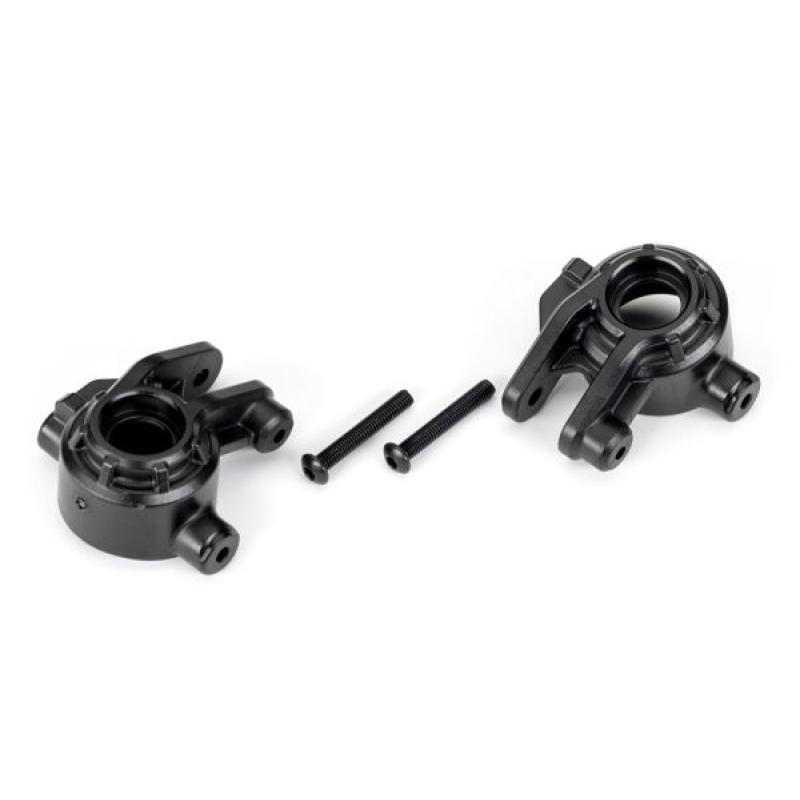 FUSEES DE DIRECTION GAUCHE/DROITE RENFORCEES NOIRES (X2) (POUR 9080)