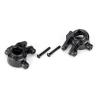 FUSEES DE DIRECTION GAUCHE/DROITE RENFORCEES NOIRES (X2) (POUR 9080)
