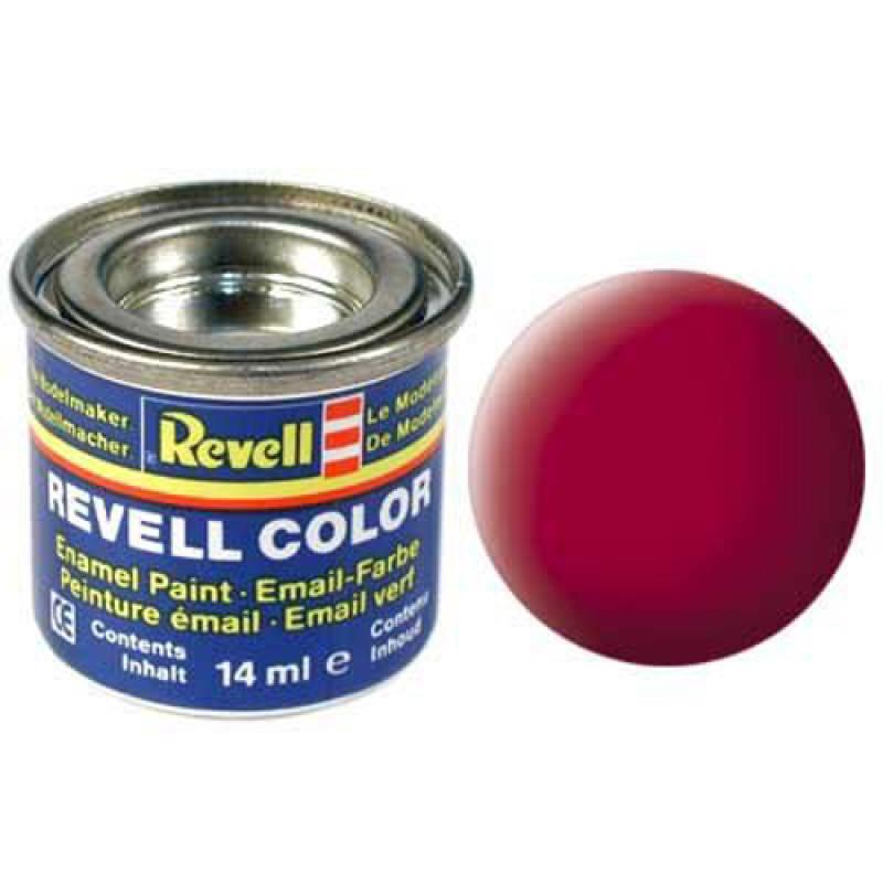 POT DE PEINTURE ROUGE CARMIN MAT RAL 3002 REVELL N°36