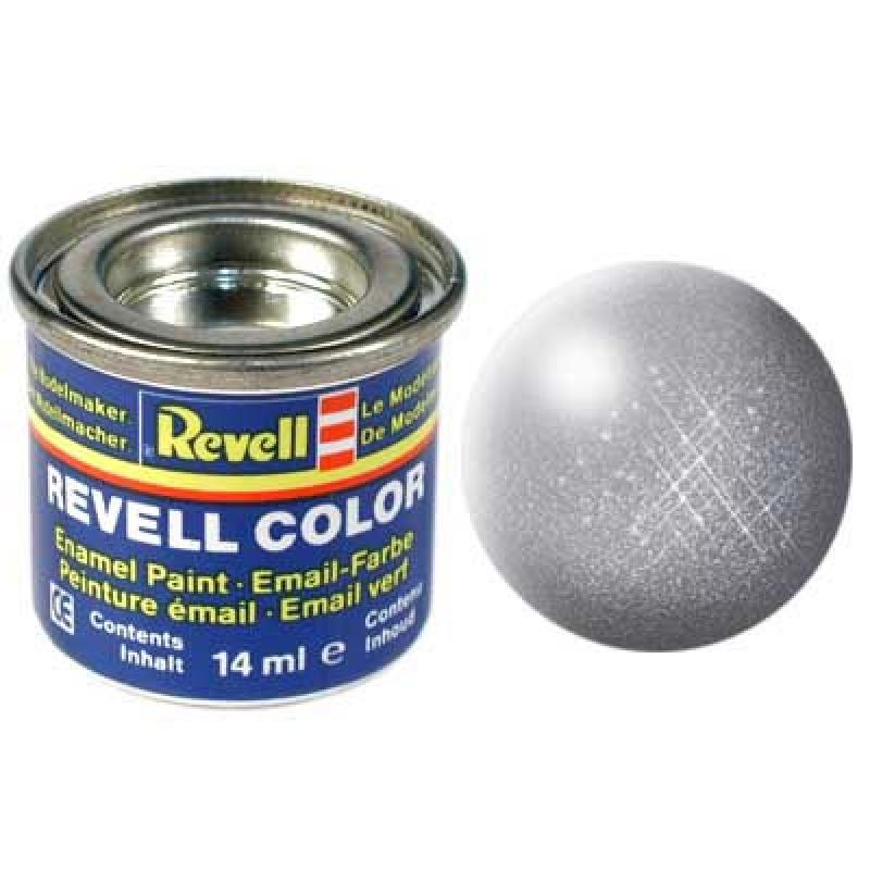 POT DE PEINTURE GRIS ACIER METALLISE REVELL N°91