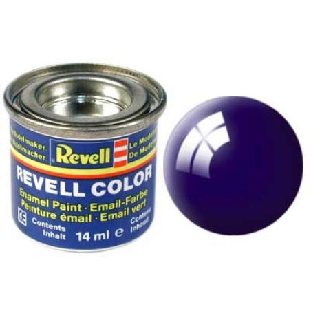 POT DE PEINTURE BLEU NUIT BRILLANT RAL 5022 REVELL N°54