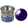 POT DE PEINTURE BLEU NUIT BRILLANT RAL 5022 REVELL N°54
