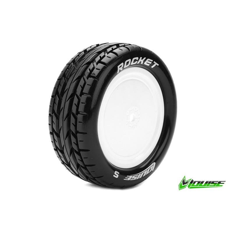 ROUES ROCKET 1:10 BUGGY 4WD AVANT TIERS 2PCS LOUISE RC
