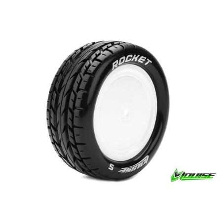 ROUES ROCKET 1:10 BUGGY 4WD AVANT TIERS 2PCS LOUISE RC