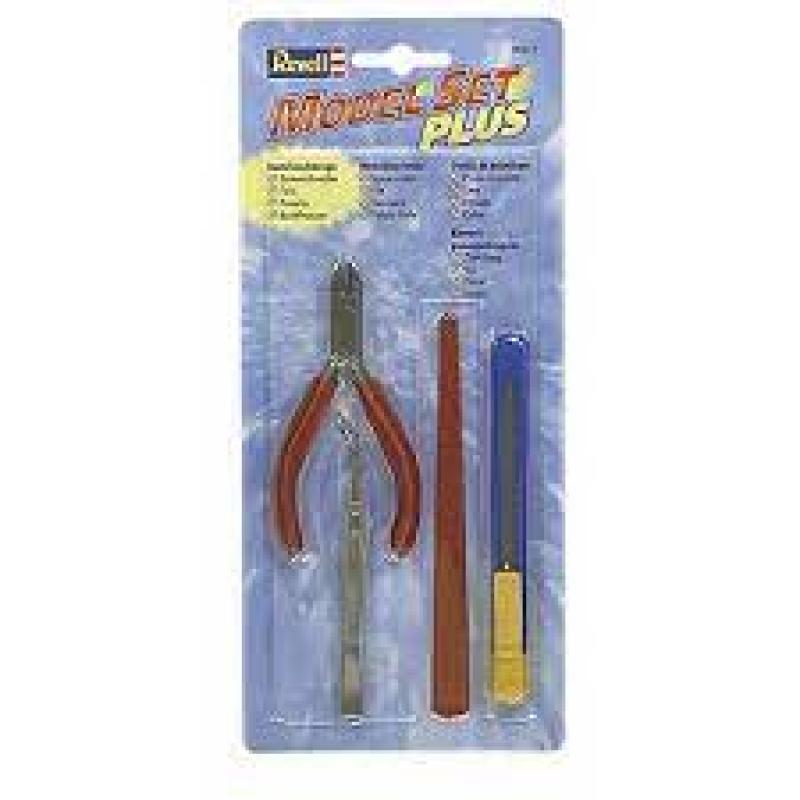 SET OUTILLAGE PINCE-LIME-PINCETTE-CUTTER REVELL RV29619