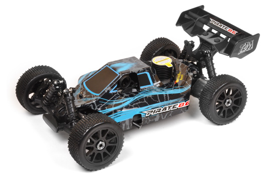 Voiture RC PIRATE 8.6 1/8 thermique T2M